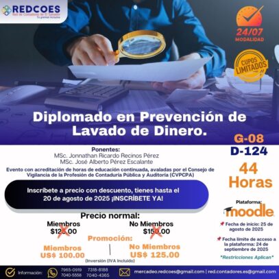 200-2025 I Diplomado de Prevención de Lavado de Dinero G-8