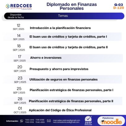 217-2025 I Diplomado en Finanzas Personales  G-3 - Imagen 2