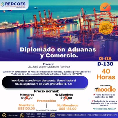 219-2025  | Diplomado en Aduanas y Comercio G.8