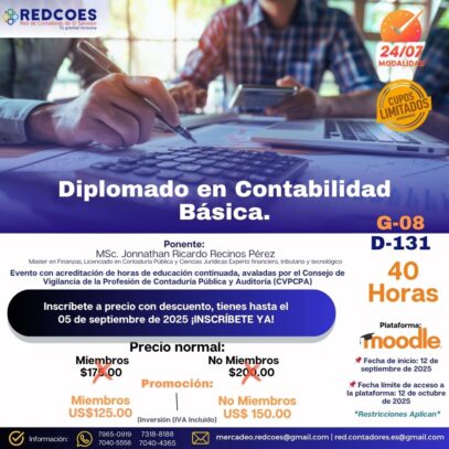 220-2025 I Diplomado en  Contabilidad Básica G.8