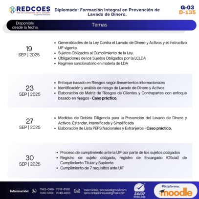 224-2025 I Diplomado Formación integral en Prevención de Lavado de Dinero G-3 - Imagen 2