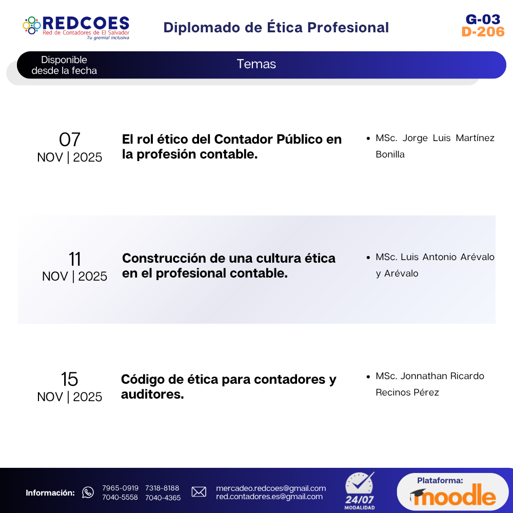 295-2025 I Diplomado de Etica Profesional Grupo 3 - Imagen 2