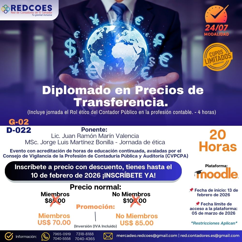 032-2026 I Diplomado en Precios de Transferencia Modalidad 24/7-G-2