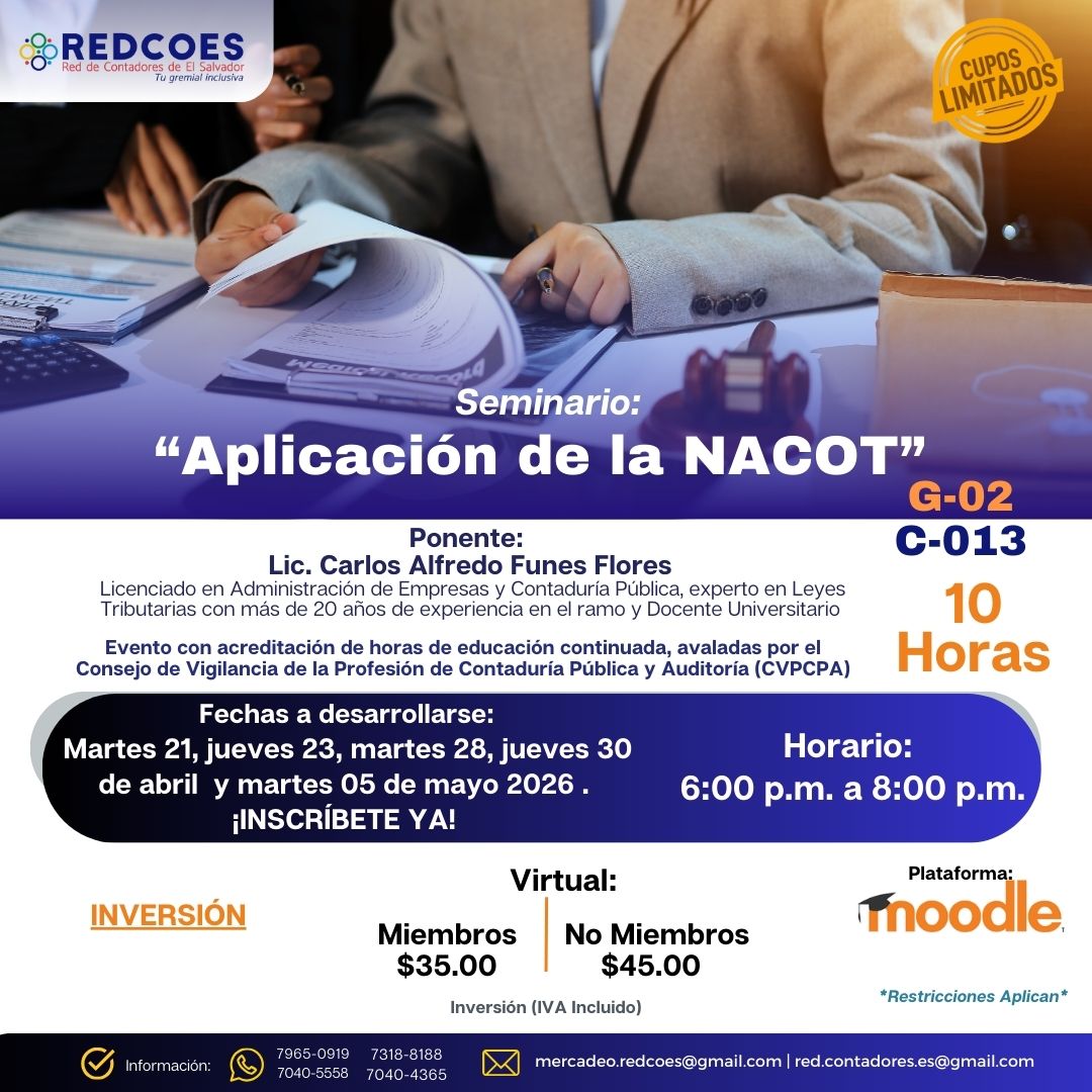 082-2026 I Seminario Aplicación de la NACOT Grupo 2