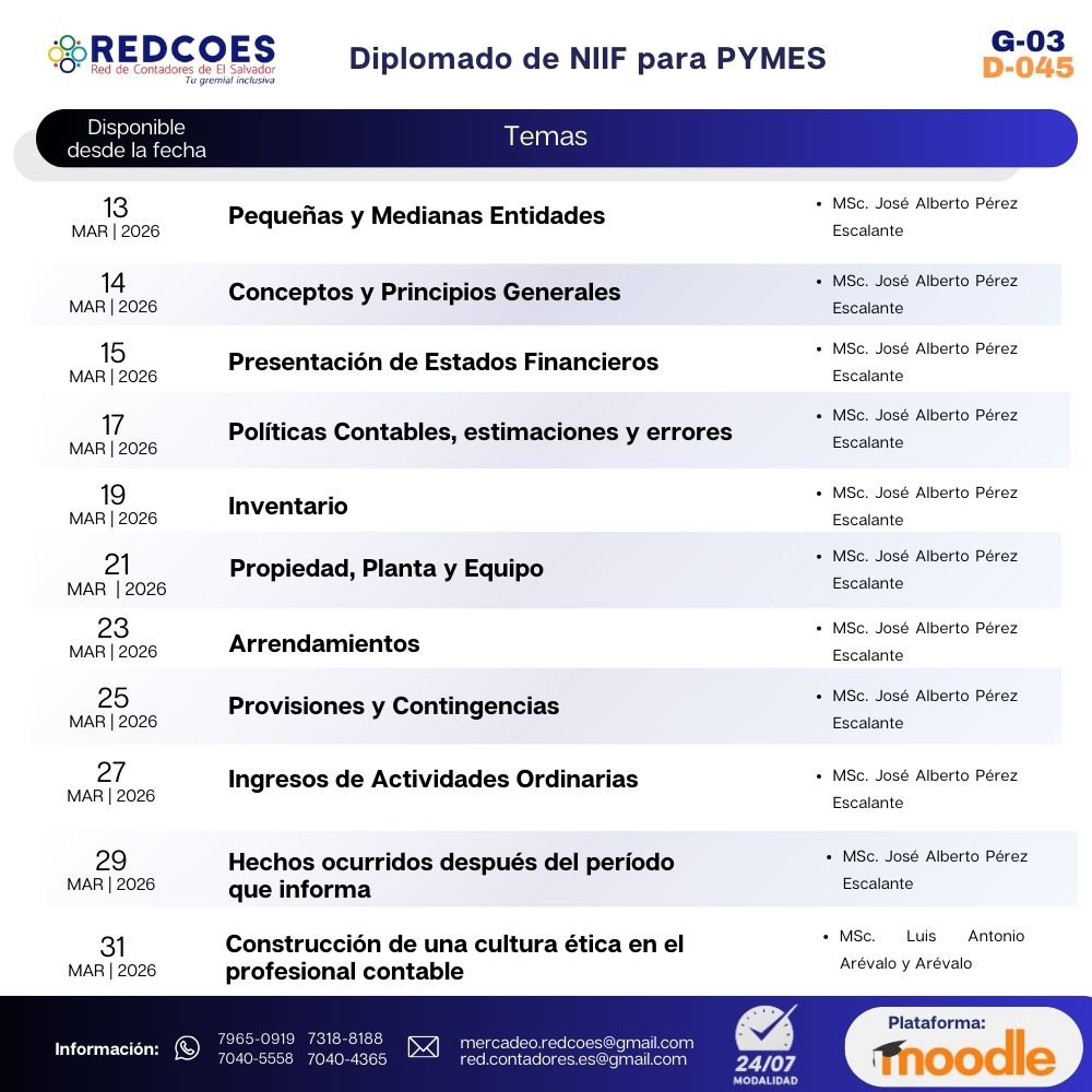 062-2026 I Diplomado de NIIF para PYMES G-3 - Imagen 2