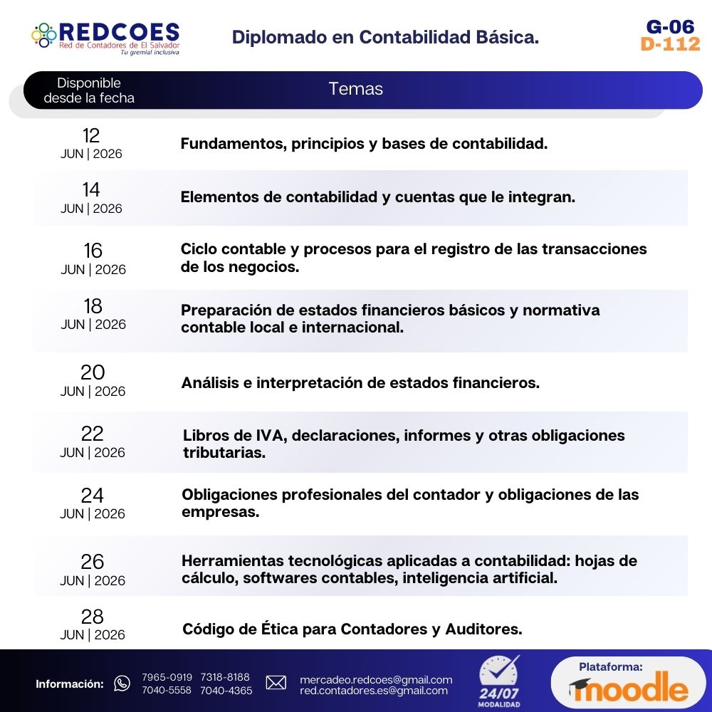 146-2026 I Diplomado en Contabilidad Básica G.6 - Imagen 2