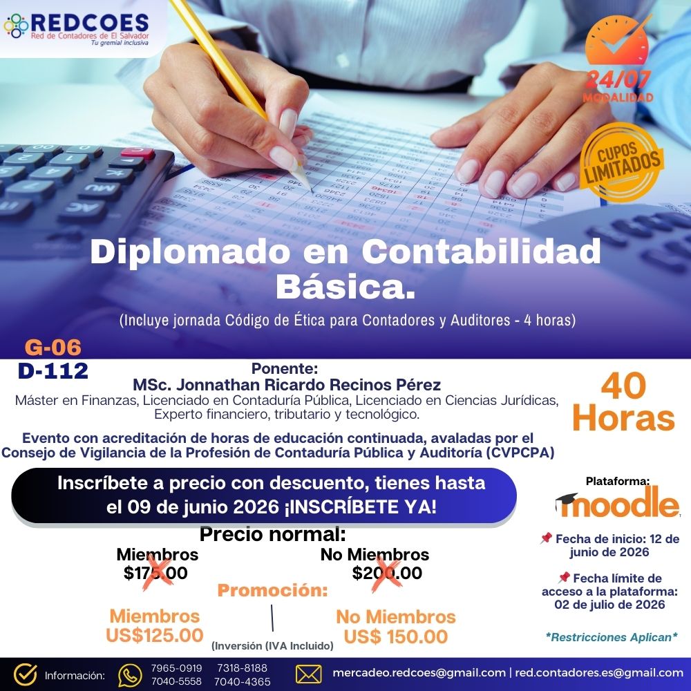 146-2026 I Diplomado en Contabilidad Básica G.6