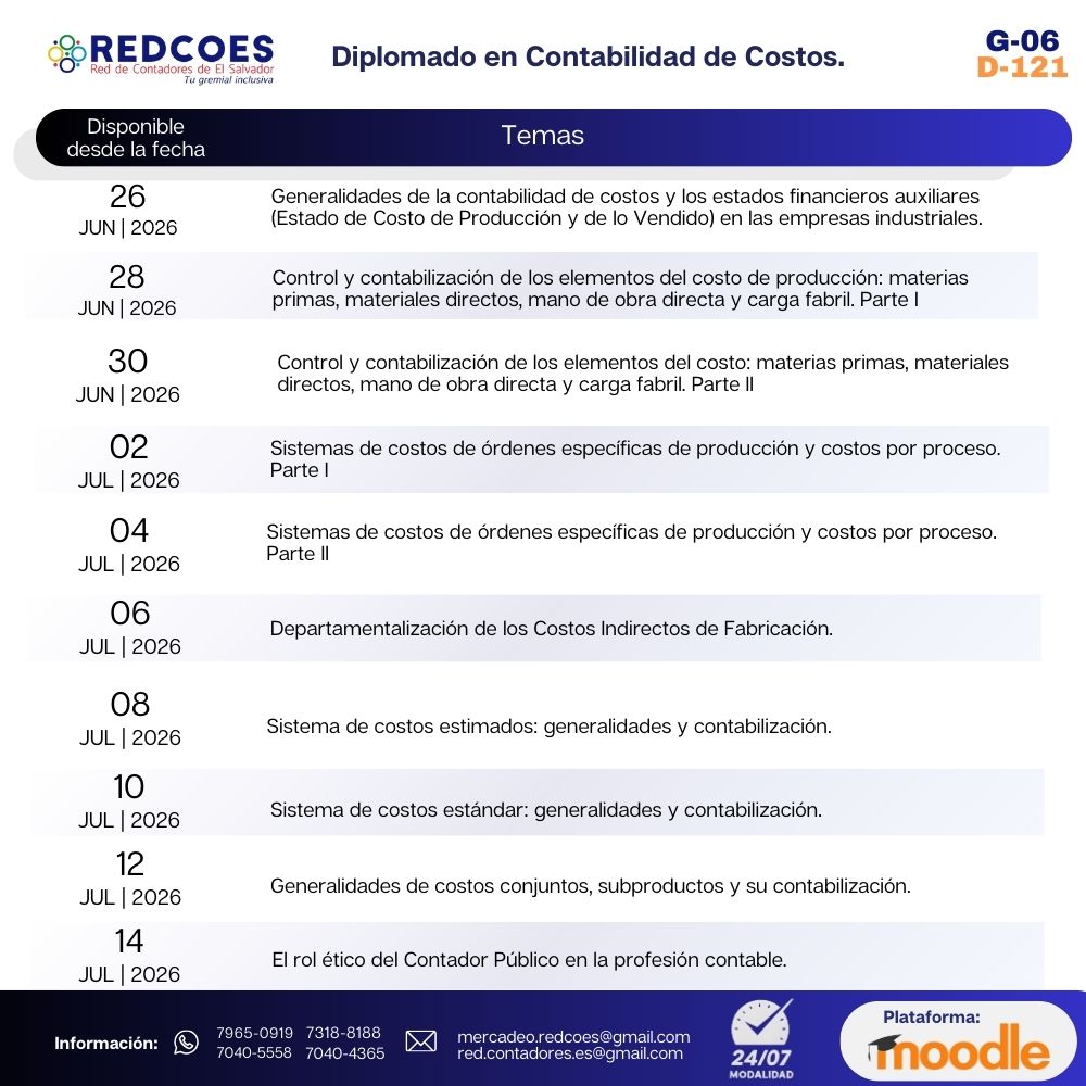 158-2026 I Diplomado en Contabilidad de Costos Grupo 6 - Imagen 2