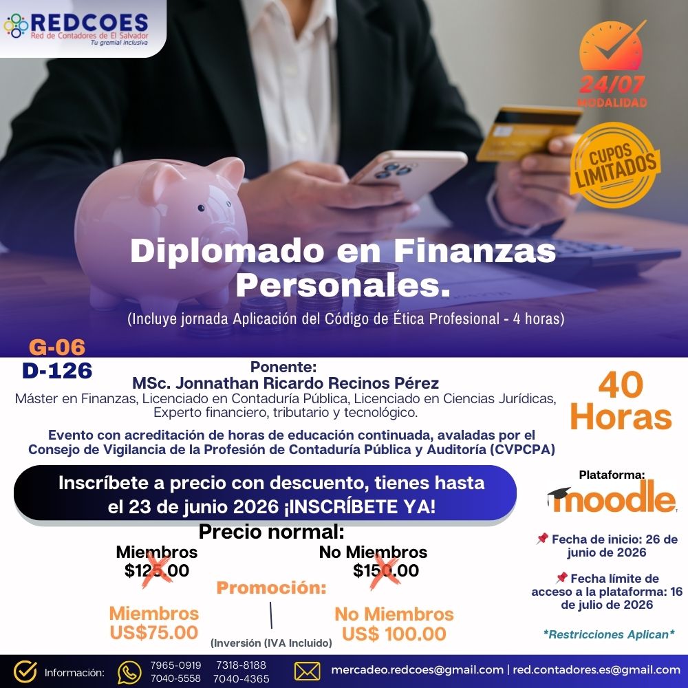164-2026 I Diplomado en Finanzas Personales G-6