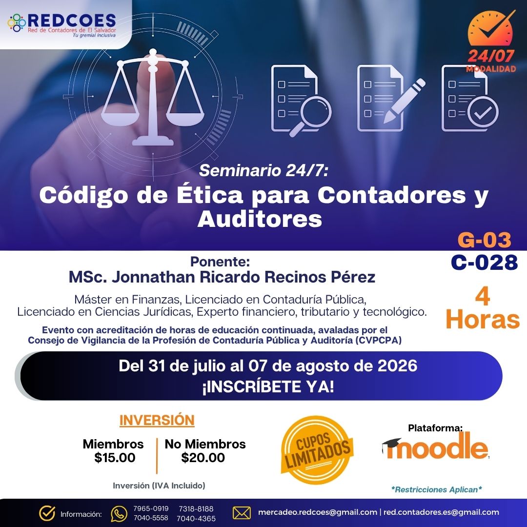 187-2026 I Seminario Código de Ética para Contadores y Auditores Grupo 3