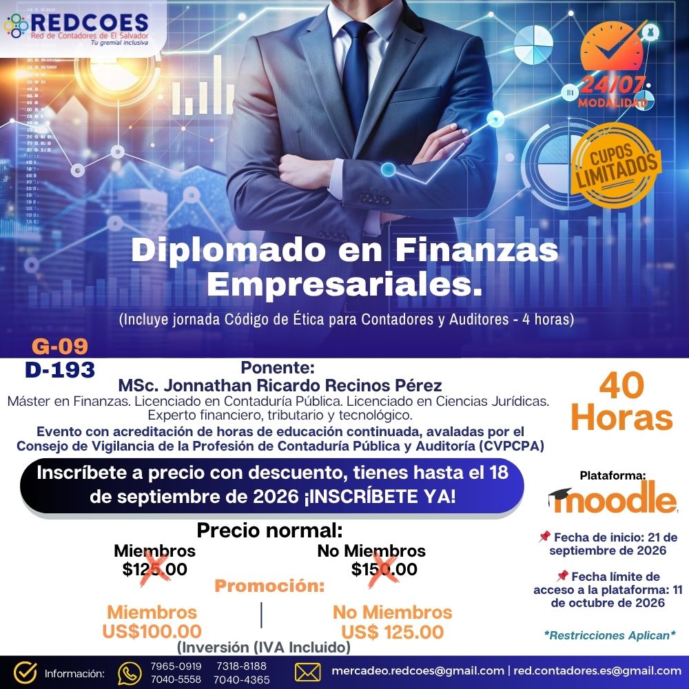 231-2026 | Diplomado en Finanzas Empresariales | G-09