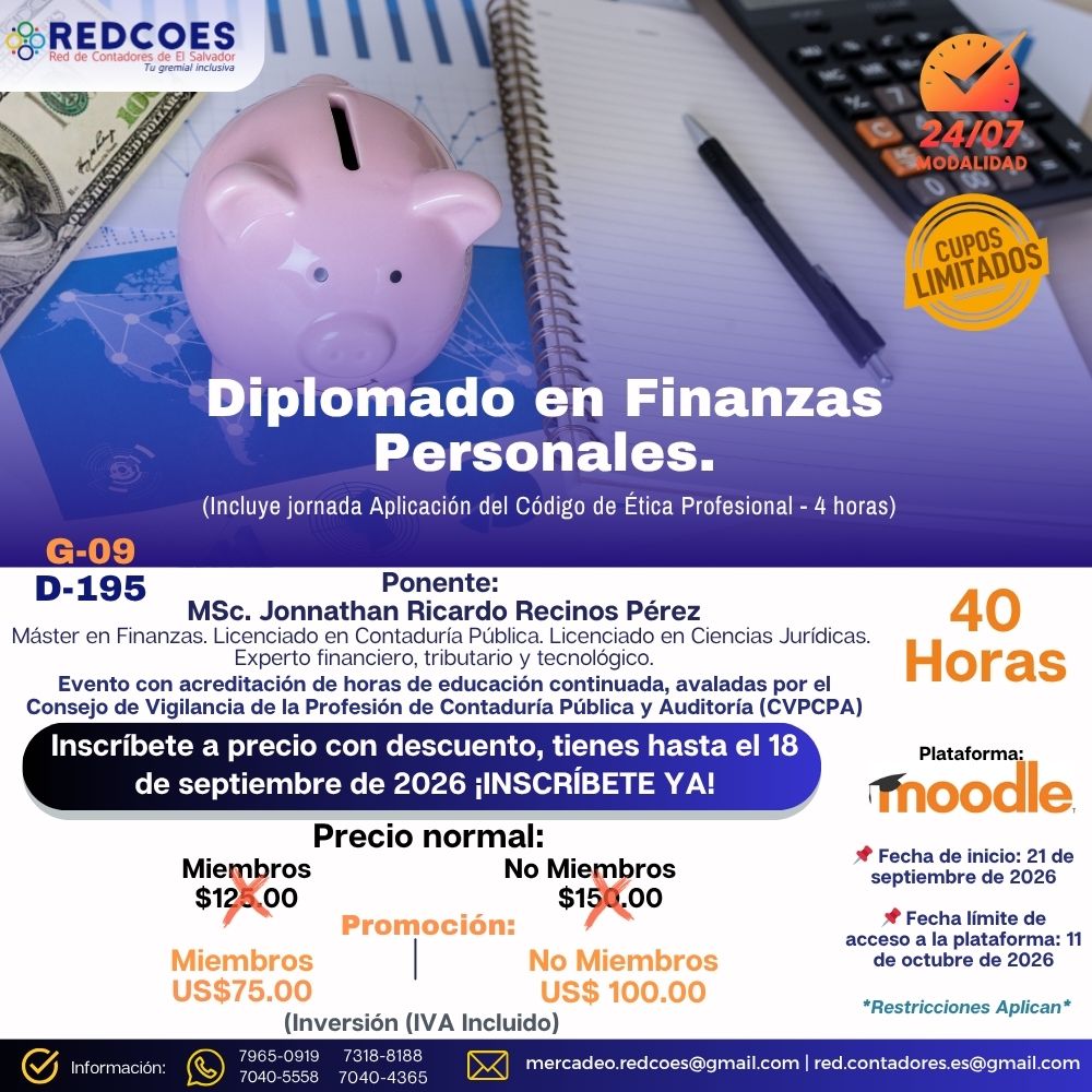 233-2026 | Diplomado en Finanzas Personales | G-09