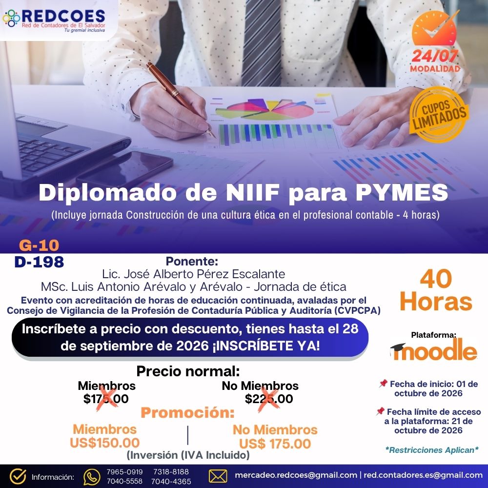 236-2026 | Diplomado de NIIF para PYMES | G-10