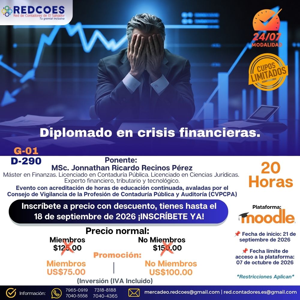 270-2026 | Diplomado en crisis financieras. | G-01