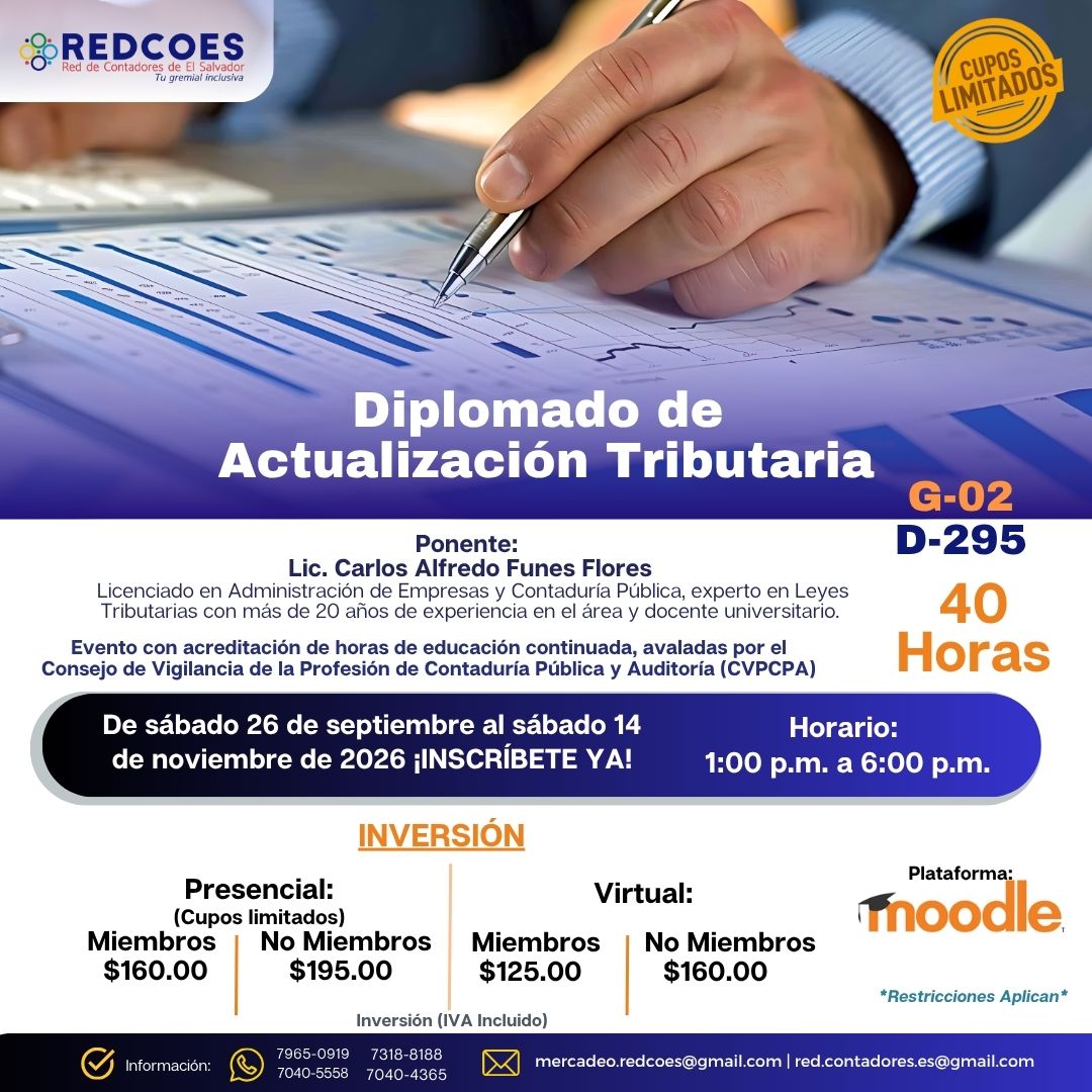 276-2026 | Diplomado de Actualización Tributaria | G-02